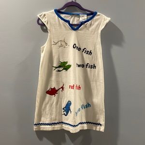 Dr. Seuss One Fish dress 6